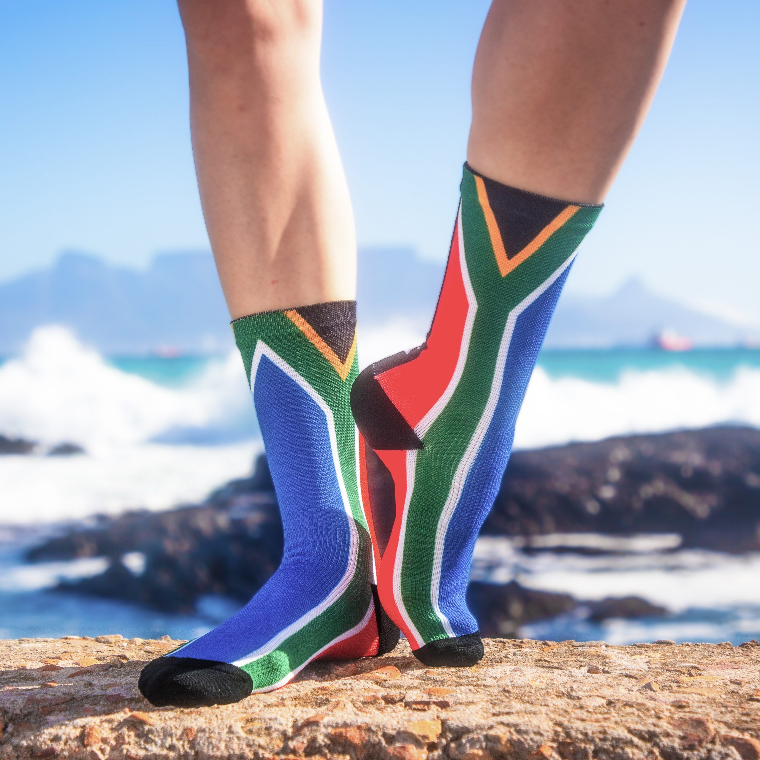 South Africa Flag Socks - Image 2